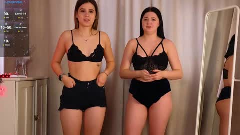 Lora black  and Lili blonde welcome you here online show from January 2025 11:31:02 AM