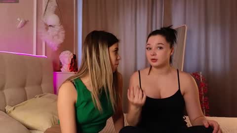 Lora black  and Lili blonde welcome you here online show from January 2025 09:24:01 AM