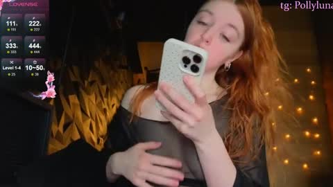Snapshot of polly_luna chatting on April 2026 09:45:01 AM Polly online show from April 2026 09:45:01 AM