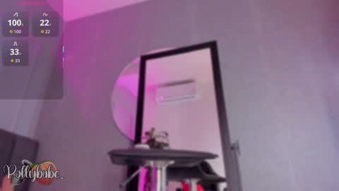 Snapshot of pollybabe_ chatting on December 2025 10:24:01 AM POLLY online show from December 2025 10:24:01 AM