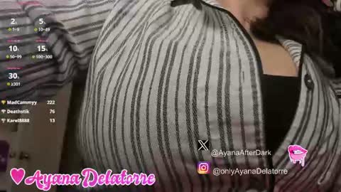 Snapshot of queenayana chatting on June 2026 06:07:02 PM Ayana Delatorre online show from June 2026 06:07:02 PM
