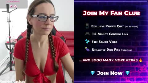 Snapshot of red_hot_rachael chatting on November 2025 04:08:02 PM Red Hot Rachael online show from November 2025 04:08:02 PM