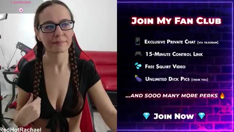 Snapshot of red_hot_rachael chatting on November 2025 04:29:02 PM Red Hot Rachael online show from November 2025 04:29:02 PM