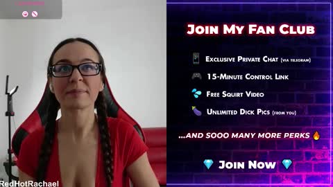 Snapshot of red_hot_rachael chatting on November 2025 04:18:02 PM Red Hot Rachael online show from November 2025 04:18:02 PM