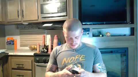 Snapshot of redinthebed chatting on December 2024 11:38:02 PM InkedGinger online show from December 2024 11:38:02 PM