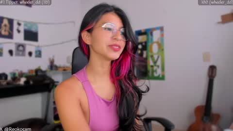 Snapshot of reoko_ chatting on May 2026 07:08:01 PM Reoko online show from May 2026 07:08:01 PM