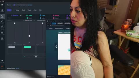 Snapshot of roknblaze chatting on February 2026 01:43:02 AM Rok-N-Blaze online show from February 2026 01:43:02 AM