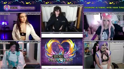 Roll For Seduction online show from March 2026 11:43:01 PM