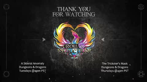 Roll For Seduction online show from May 2026 01:57:16 AM
