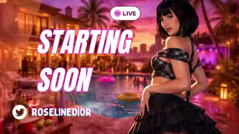 Lyla OF roselinedior online show from June 2026 03:00:02 PM