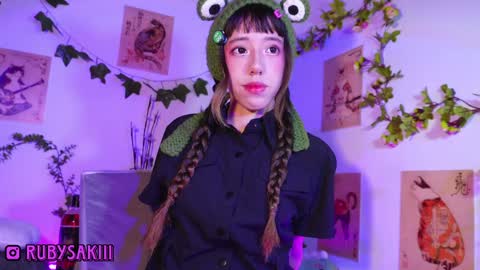 Snapshot of rubysaki chatting on January 2025 02:41:01 AM rubysaki online show from January 2025 02:41:01 AM