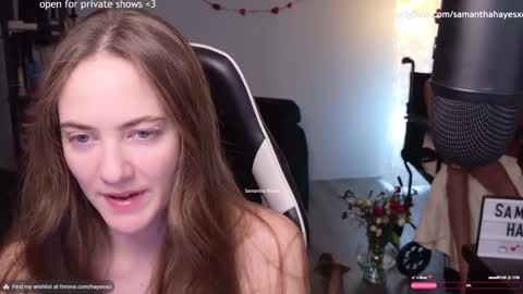 The Real Samantha Hayes haha  online show from January 2025 04:37:02 AM