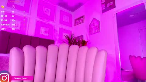 Snapshot of sammyblaer chatting on February 2025 09:09:01 PM Samantha online show from February 2025 09:09:01 PM