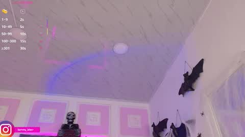 Snapshot of sammyblaer chatting on October 2025 09:46:01 PM Samantha online show from October 2025 09:46:01 PM