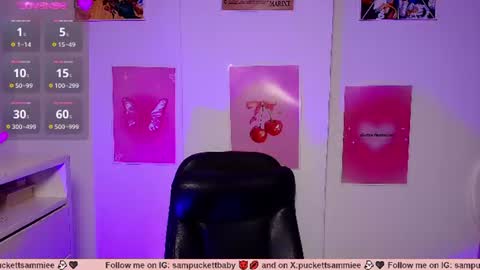 Snapshot of sampuckettbaby chatting on July 2026 01:08:01 AM sampuckettbaby online show from July 2026 01:08:01 AM