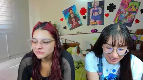 Alahia and Marilyn online show from February 2025 01:41:01 PM