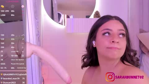 Sarah Bonneth online show from March 2025 05:38:02 PM