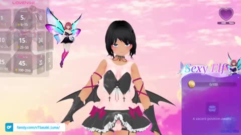 Snapshot of sasaki_lunavt chatting on January 2025 06:56:02 PM Luna online show from January 2025 06:56:02 PM