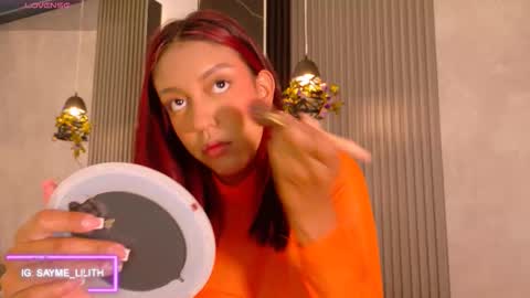 Snapshot of saylilith chatting on January 2026 12:09:02 PM Say Lilith Monday to Saturday 700am to 140pm Colombian time online show from January 2026 12:09:02 PM