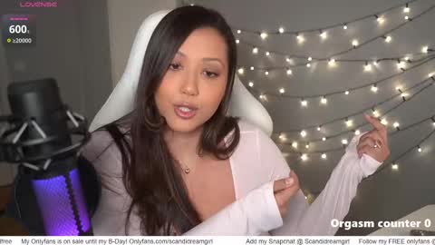 Snapshot of scandidreamgirl chatting on March 2025 06:39:02 PM Cara online show from March 2025 06:39:02 PM