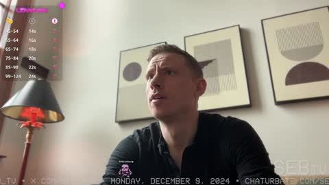 Snapshot of seb_tv chatting on December 2024 08:12:02 PM Sebastian online show from December 2024 08:12:02 PM