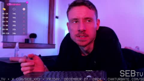 Snapshot of seb_tv chatting on December 2024 10:37:01 PM Sebastian online show from December 2024 10:37:01 PM