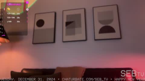 Snapshot of seb_tv chatting on January 2025 12:11:01 AM Sebastian online show from January 2025 12:11:01 AM