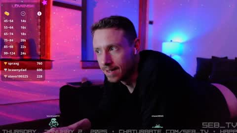 Snapshot of seb_tv chatting on January 2025 04:22:02 AM Sebastian online show from January 2025 04:22:02 AM