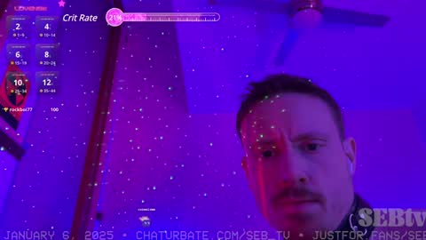 Snapshot of seb_tv chatting on January 2025 08:57:02 AM Sebastian online show from January 2025 08:57:02 AM