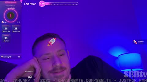 Snapshot of seb_tv chatting on January 2025 04:44:02 AM Sebastian online show from January 2025 04:44:02 AM