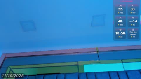 Sebastian online show from October 2025 08:40:02 PM