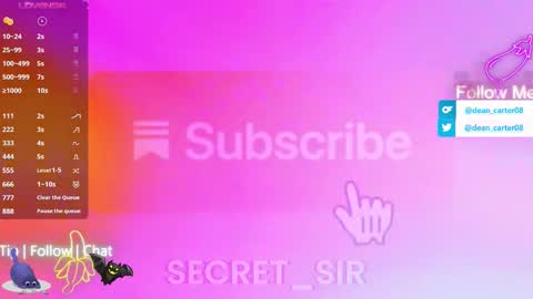 Dean Carter online show from November 2025 11:53:01 PM