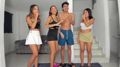 Snapshot of sexygirls_oncb chatting on March 2025 08:55:01 AM black hair GIORGIA -- redhair RILEY -brown hair APRIL online show from March 2025 08:55:01 AM