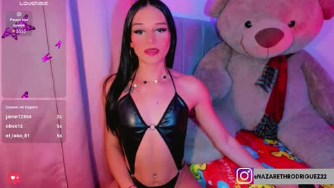 Snapshot of sexynazaa chatting on December 2025 08:54:01 AM Nazareth arraiz online show from December 2025 08:54:01 AM