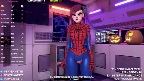 SkyeAnette online show from November 2025 02:13:02 AM