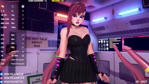 SkyeAnette online show from November 2025 02:45:01 AM