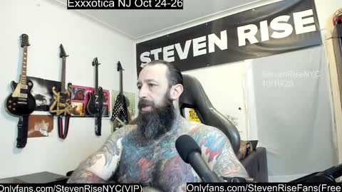 Snapshot of stevenrisenyc chatting on October 2025 11:49:02 PM StevenRiseNYC online show from October 2025 11:49:02 PM