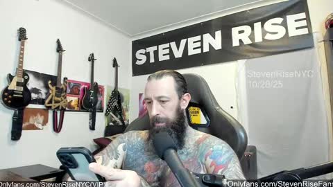 StevenRiseNYC online show from October 2025 01:52:02 AM