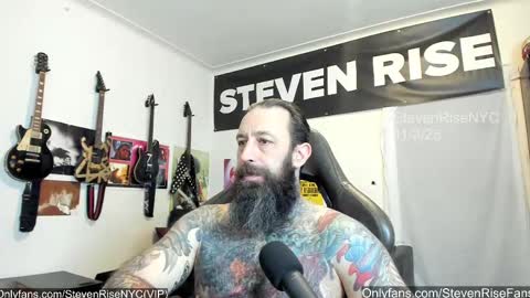 StevenRiseNYC online show from November 2025 01:23:01 PM