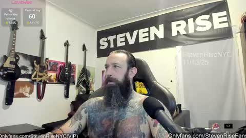 StevenRiseNYC online show from November 2025 02:49:02 PM