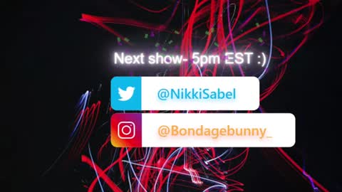 Snapshot of sufferbunny chatting on January 2025 10:12:01 PM Nikki Sabel online show from January 2025 10:12:01 PM