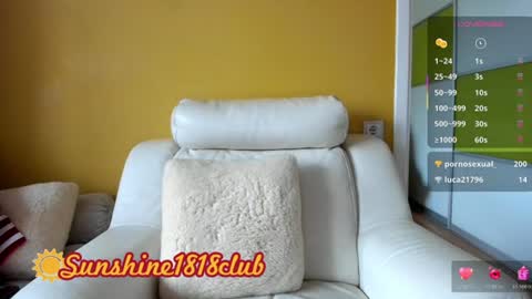 Snapshot of sunshine1818club chatting on July 2026 07:23:02 AM Angela Sunshine1818club online show from July 2026 07:23:02 AM