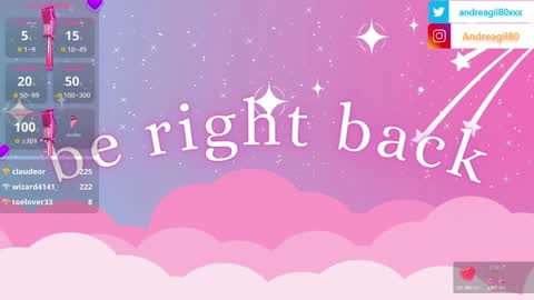 Andrea Cheryl GiLandreagil80 In Instagram online show from January 2025 01:37:02 AM