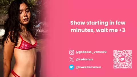 Venus online show from July 2026 09:17:02 PM