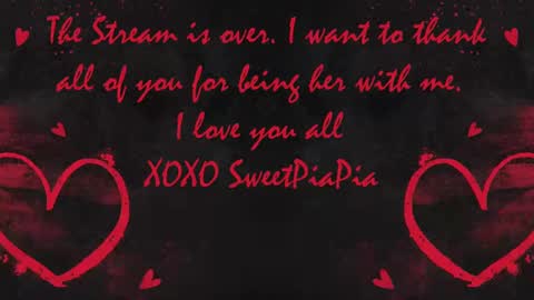 sweetpiapia online show from February 2025 10:09:02 PM