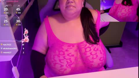 Snapshot of thebouncingbetty chatting on May 2026 01:14:02 AM TheBouncingBetty online show from May 2026 01:14:02 AM