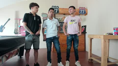 Snapshot of theorderofphoenixxx chatting on February 2025 01:48:02 PM Marce Anthony Tifanny and Marcus online show from February 2025 01:48:02 PM