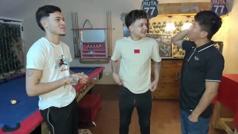 Snapshot of theorderofphoenixxx chatting on March 2025 02:39:02 AM Marce Anthony Tifanny and Marcus online show from March 2025 02:39:02 AM