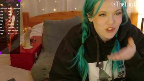 Tiny Blue online show from February 2025 09:12:01 PM