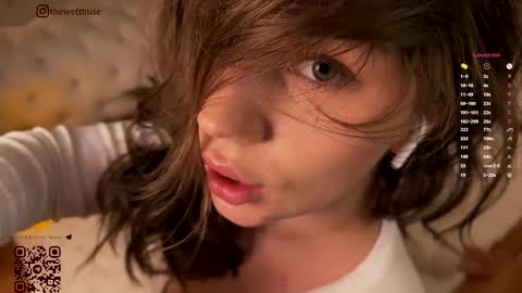 Snapshot of thewetmuse chatting on November 2025 01:34:02 PM Grace Next broadcast - online show from November 2025 01:34:02 PM